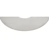 Jeweler's Saw: 3" Dia, 0.012" Thick, 1" Arbor Hole, 280 Teeth, Solid Carbide