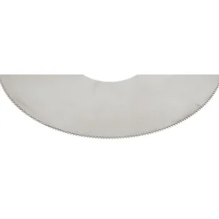 Jeweler's Saw: 3" Dia, 0.012" Thick, 1" Arbor Hole, 280 Teeth, Solid Carbide