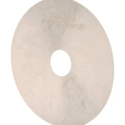 Jeweler's Saw: 2-1/2" Dia, 0.006" Thick, 1/2" Arbor Hole, 220 Teeth, High Speed Steel