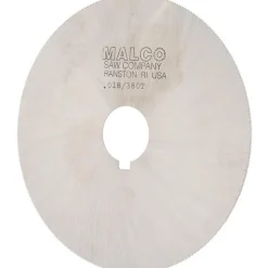 Jeweler's Saw: 5" Dia, 0.018" Thick, 1" Arbor Hole, 380 Teeth, High Speed Steel