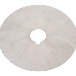 Jeweler's Saw: 5" Dia, 0.018" Thick, 1" Arbor Hole, 380 Teeth, High Speed Steel