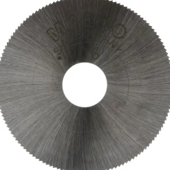Jeweler's Saw: 1-1/2" Dia, 0.006" Thick, 3/8" Arbor Hole, 140 Teeth, High Speed Steel