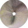 Jeweler's Saw: 5" Dia, 0.051" Thick, 1/2" Arbor Hole, 280 Teeth, High Speed Steel