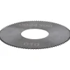 Jeweler's Saw: 1" Dia, 0.01" Thick, 3/8" Arbor Hole, 98 Teeth, Solid Carbide