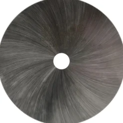 Jeweler's Saw: 4" Dia, 0.014" Thick, 1/2" Arbor Hole, 310 Teeth, High Speed Steel