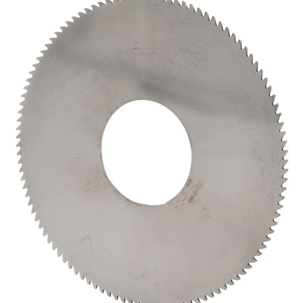 Jeweler's Saw: 1-1/2" Dia, 0.014" Thick, 1/2" Arbor Hole, 110 Teeth, Solid Carbide