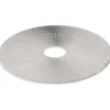 Jeweler's Saw: 2-1/2" Dia, 0.045" Thick, 1/2" Arbor Hole, 140 Teeth, High Speed Steel