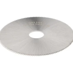 Jeweler's Saw: 2-1/2" Dia, 0.045" Thick, 1/2" Arbor Hole, 140 Teeth, High Speed Steel