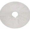 Jeweler's Saw: 2-1/2" Dia, 0.025" Thick, 1/2" Arbor Hole, 190 Teeth, High Speed Steel