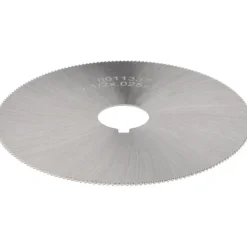 Jeweler's Saw: 2-1/2" Dia, 0.025" Thick, 1/2" Arbor Hole, 190 Teeth, High Speed Steel