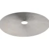 Jeweler's Saw: 4" Dia, 0.012" Thick, 1/2" Arbor Hole, 310 Teeth, High Speed Steel