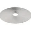 Jeweler's Saw: 3" Dia, 0.035" Thick, 1/2" Arbor Hole, 168 Teeth, High Speed Steel
