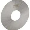 Jeweler's Saw: 3" Dia, 0.012" Thick, 1" Arbor Hole, 220 Teeth, High Speed Steel