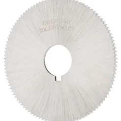 Jeweler's Saw: 2" Dia, 0.057" Thick, 1/2" Arbor Hole, 110 Teeth, High Speed Steel