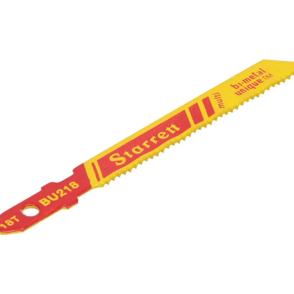 Jigsaw Blade: Bi-Metal, 18 TPI, 0.04" Blade Thickness, 3/8" Blade Width