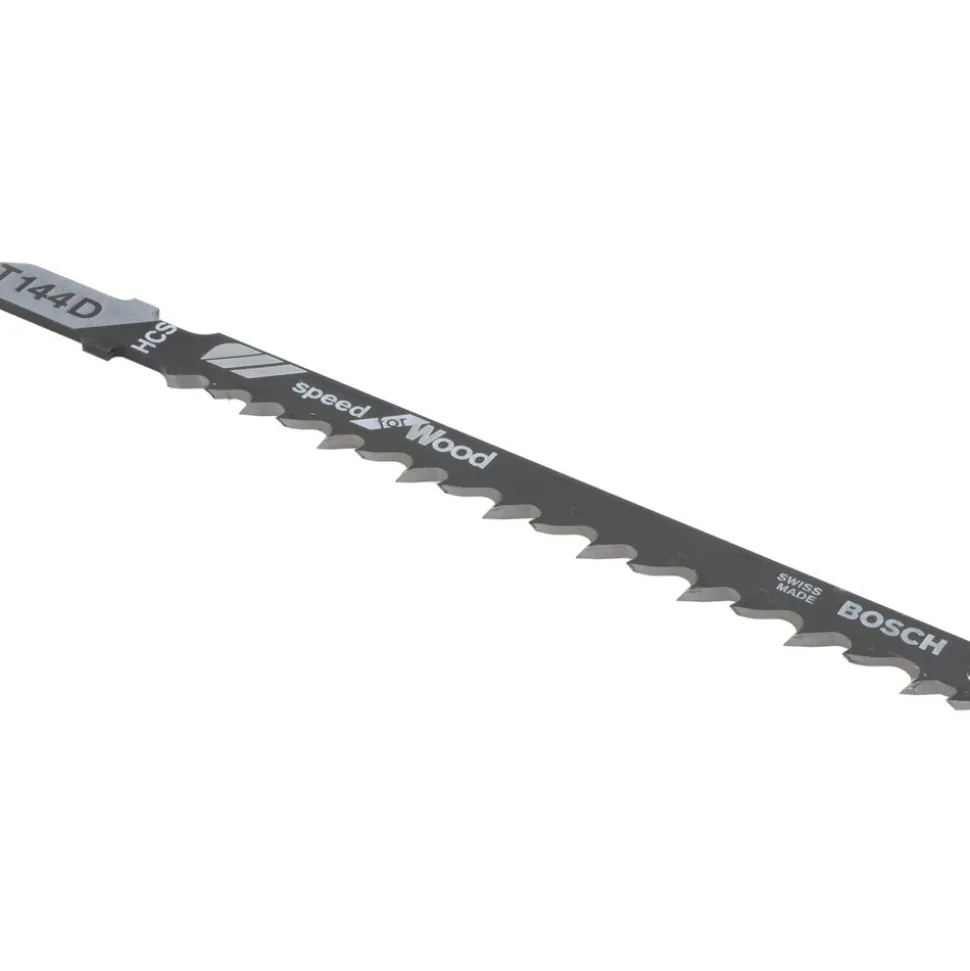 Jigsaw Blade: Bi-Metal, 11-14 TPI, 0.04" Blade Thickness, 0.3" Blade Width