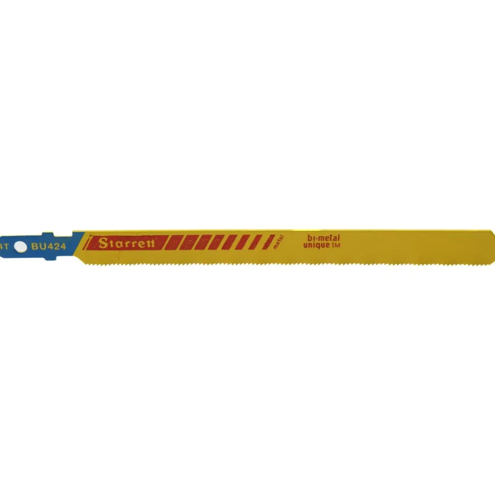 Jigsaw Blade: Bi-Metal, 24 TPI, 0.04" Blade Thickness, 3/8" Blade Width