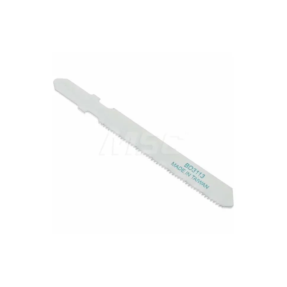 Jigsaw Blade: Bi-Metal, 24 TPI, 0.035" Blade Thickness, 5/16" Blade Width