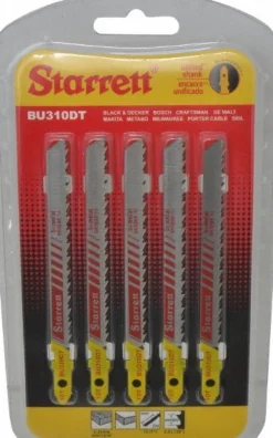 Jigsaw Blade: Bi-Metal, 10 TPI, 0.05" Blade Thickness, 5/16" Blade Width