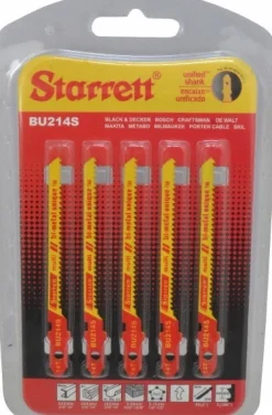 Jigsaw Blade: Bi-Metal, 14 TPI, 0.04" Blade Thickness, 3/16" Blade Width