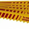 Jigsaw Blade: Bi-Metal, 8 TPI, 0.05" Blade Thickness, 5/16" Blade Width
