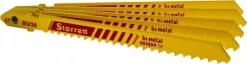Jigsaw Blade: Bi-Metal, 8 TPI, 0.05" Blade Thickness, 5/16" Blade Width