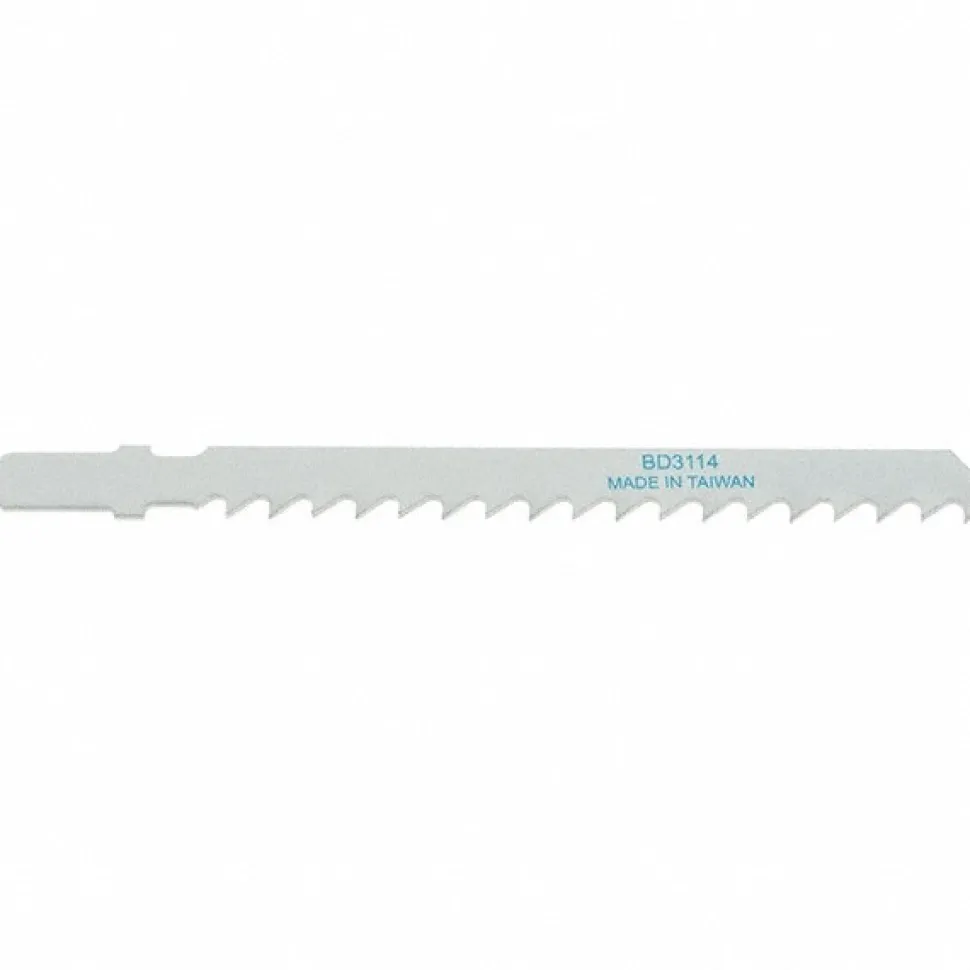 Jigsaw Blade: Bi-Metal, 6 TPI, 0.035" Blade Thickness, 5/16" Blade Width