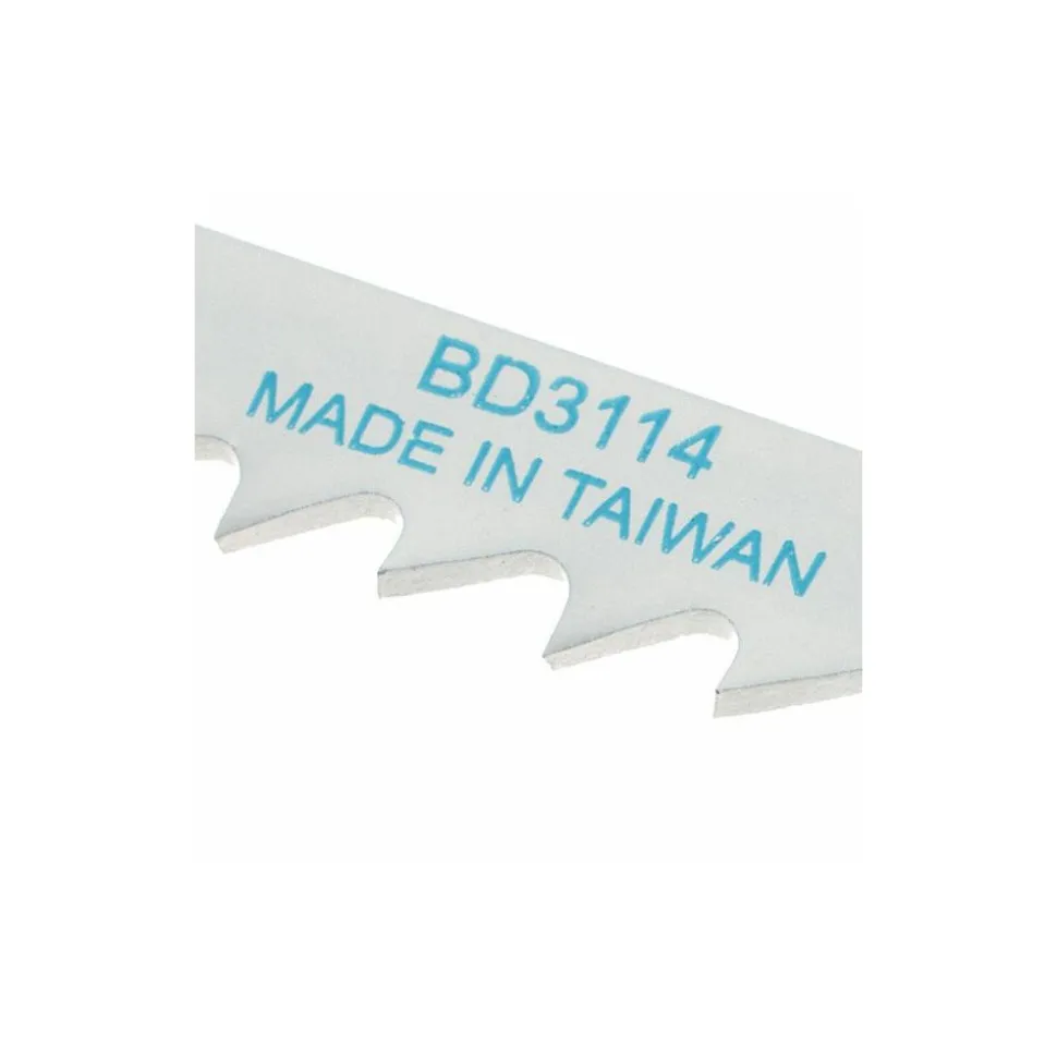 Jigsaw Blade: Bi-Metal, 6 TPI, 0.035" Blade Thickness, 5/16" Blade Width
