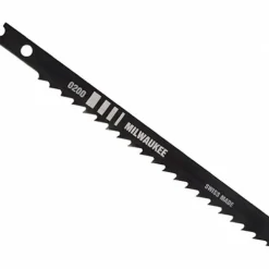 Jigsaw Blade: High Carbon Steel, 6 TPI, 0.065" Blade Thickness, 0.2813" Blade Width