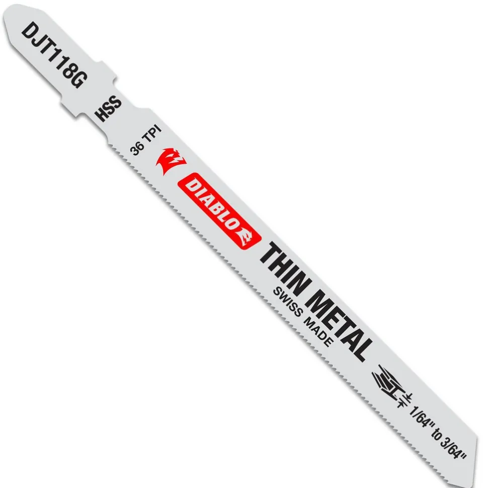 Jigsaw Blades: Blade Material: High Speed Steel; Blade Length (Inch): 3-5/8; Blade Width (Decimal Inch): 6.6900