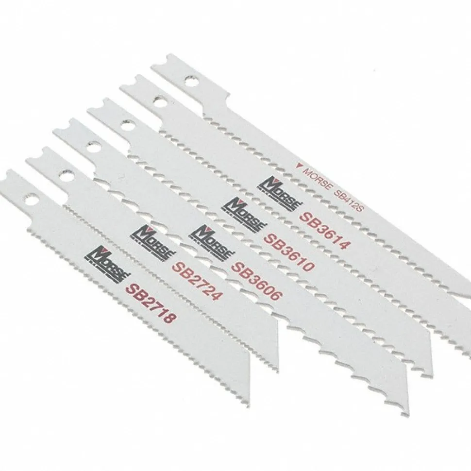 Jig Saw Blade Sets; Blade Material: Bi-Metal; Minimum Blade Length (Inch): 3 in; Maximum Blade Length (Inch): 4 in; Shank Type: U-Shank; Minimum Teeth Per Inch: 6; Maximum Teeth Per Inch: 24; Cutting Edge Style: Toothed; Model Numbers Included: 19345; 19342; 19341; 19344; 19343