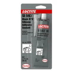 Joint Sealant: 80 mL Tube, Black, RTV Silicone
