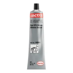 Joint Sealant: 80 mL Tube, Clear, RTV Silicone