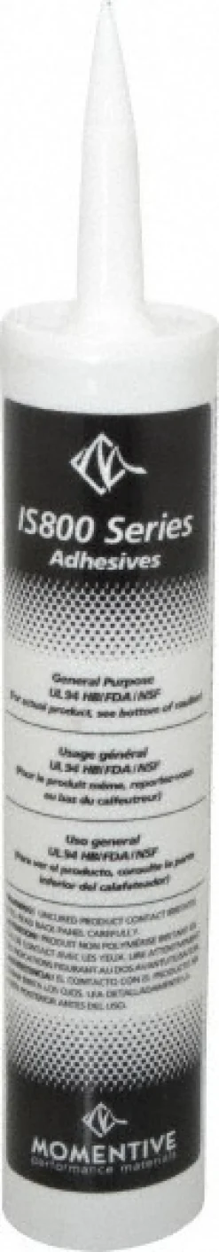 Joint Sealant: 10.1 oz Tube, Clear, RTV Silicone