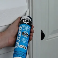 Joint Sealant: 10.1 oz Tube, White, RTV Silicone