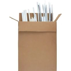 Key Stock Assortment: 12" Long, Steel, Zinc-Plated