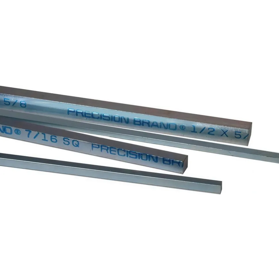 Key Stock: Key Stock Type: Square Key Stock; Material: Low-Carbon Steel; Width (Inch): 5/16