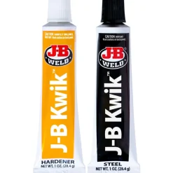 KwikWeld Steel Enforced Epoxy, Twin Tube, Dark Gray, 2 oz