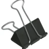 1" LARGE BLK 12/PK BINDER CLIP