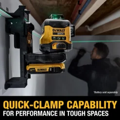 Laser Levels: Level Type: 3-Point, Self-Leveling Cross Line Laser; Laser Class: Class II; Laser Projection Orientation: Vertical, Horizontal; Plumb Type: Down