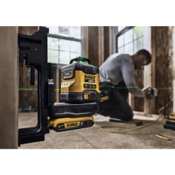 Laser Levels: Level Type: 3-Point, Self-Leveling Cross Line Laser; Laser Class: Class II; Laser Projection Orientation: Vertical, Horizontal; Plumb Type: Down
