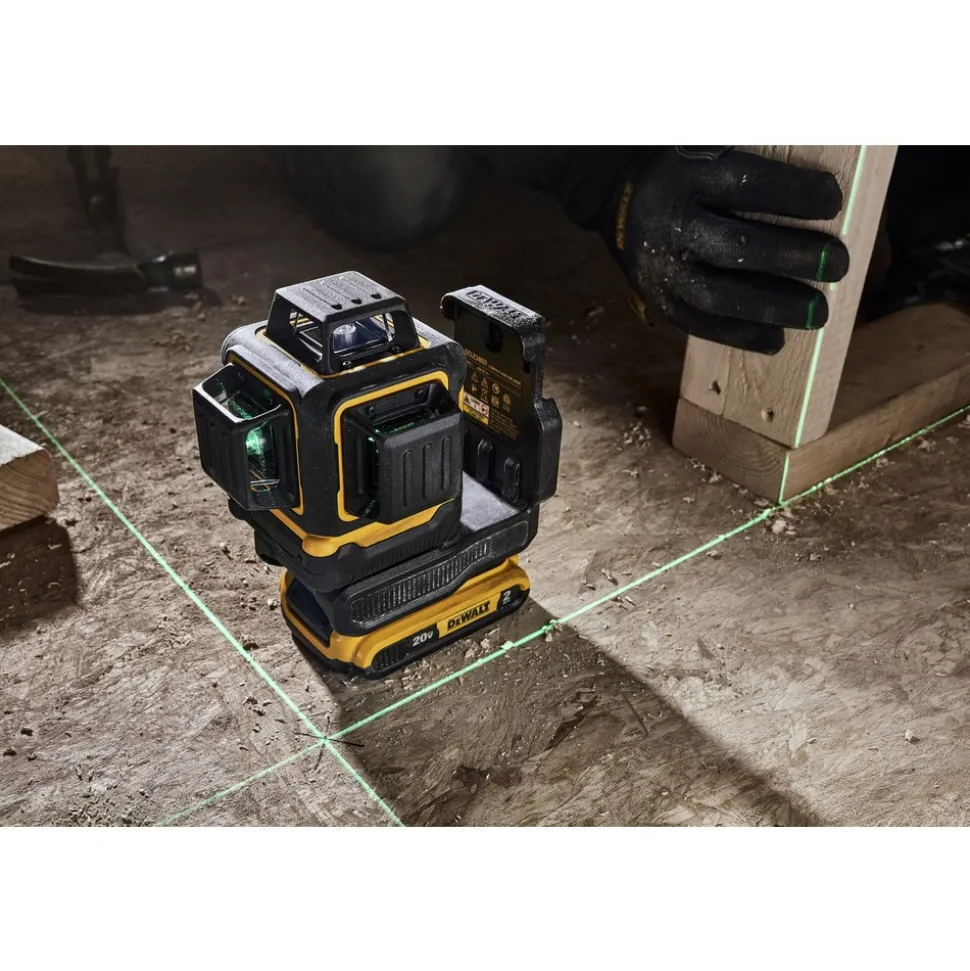 Laser Levels: Level Type: 3-Point, Self-Leveling Cross Line Laser; Laser Class: Class II; Laser Projection Orientation: Vertical, Horizontal; Plumb Type: Down