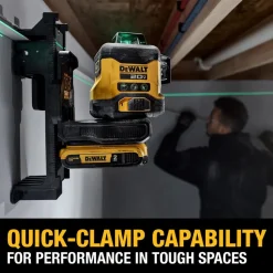 Laser Levels: Level Type: 3-Point, Self-Leveling Cross Line Laser; Laser Class: Class II; Laser Projection Orientation: Vertical, Horizontal; Plumb Type: Down
