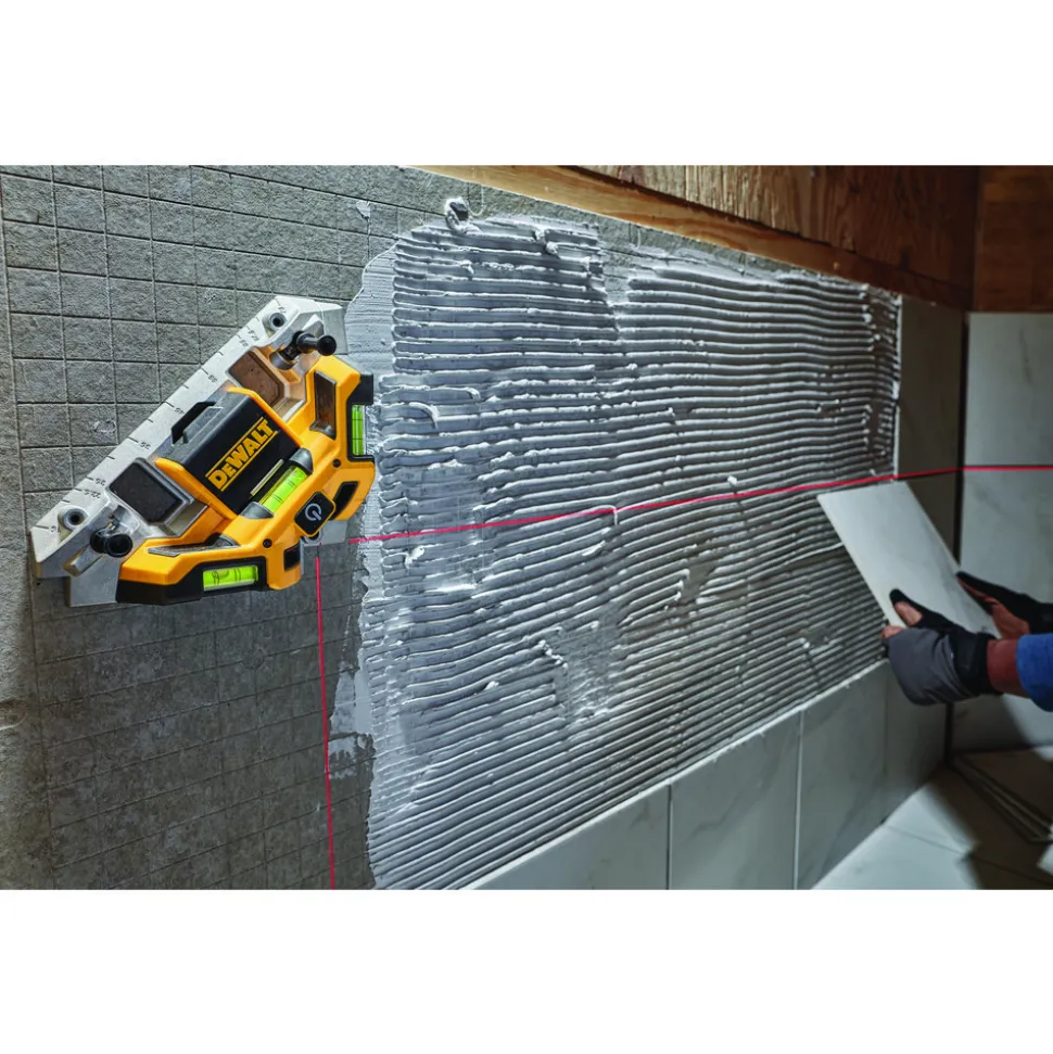 Laser Levels: Level Type: Square Laser; Laser Class: Class II; Laser Projection Orientation: Horizontal; Plumb Type: Up and Down