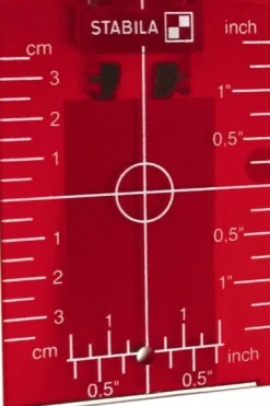 Laser Level Target Plate