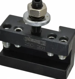 Lathe Tool Post Holder: Series BXA, #1, Turning & Facing
