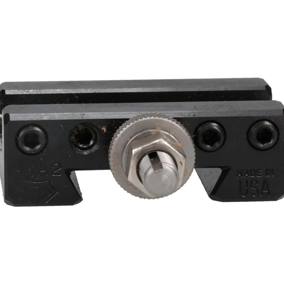 Lathe Tool Post Holder: Series AXA, #2, Boring, Turning & Facing