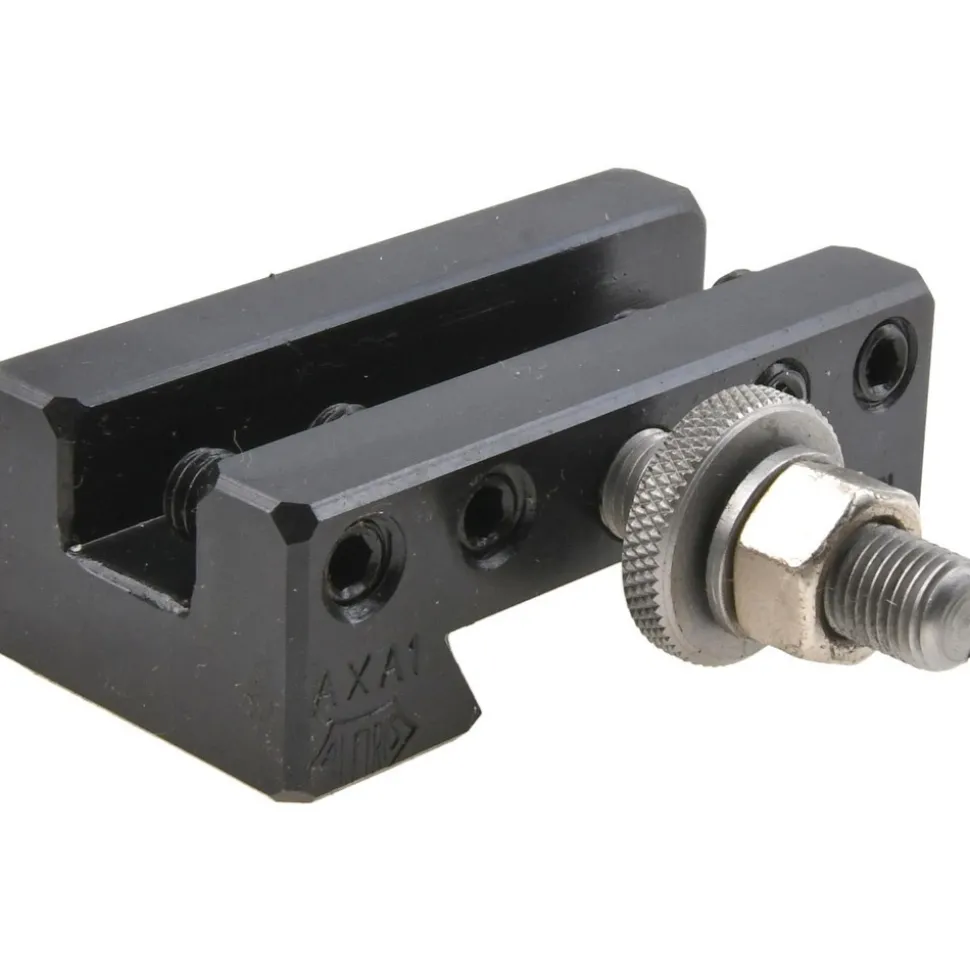 Lathe Tool Post Holder: Series AXA, #1, Turning & Facing
