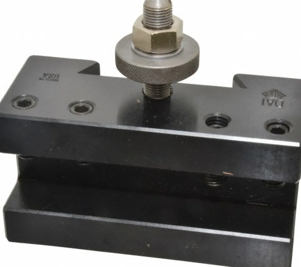 Lathe Tool Post Holder: Series DA, #1, Turning & Facing
