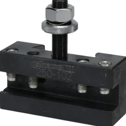 Lathe Tool Post Holder: Series AXA, #2, Boring, Turning & Facing